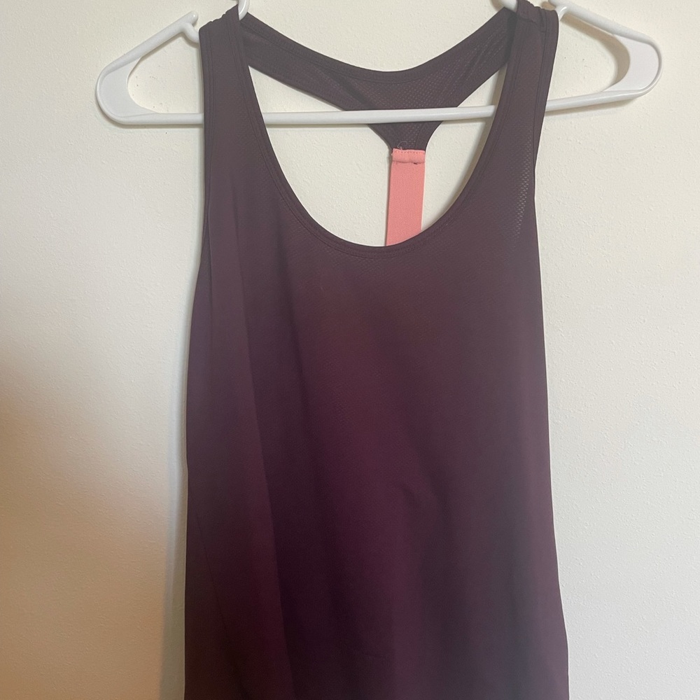 Maroon Old Navy Active Tank Top